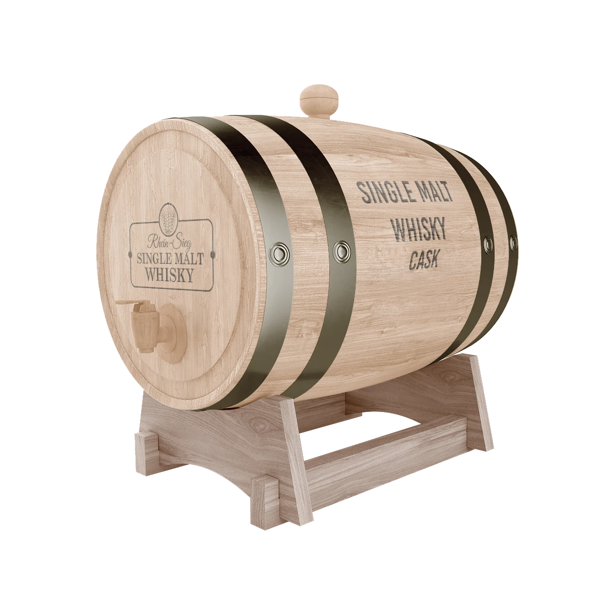 Single Malt Whisky - Ex-Rum Cask & lightly peated - 1/2029